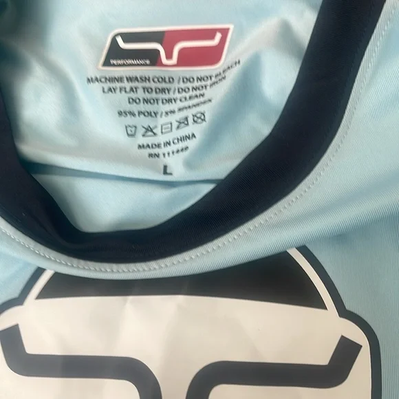 Kimesranch.com woman’s large NWT blue T-shirt athletic wear - Picture 3 of 4